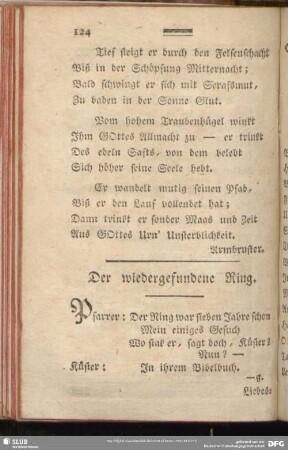 Der wiedergefundene Ring