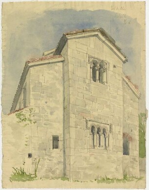 Kirche in Valdediós, Ostseite