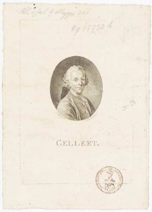 Bildnis des Gellert