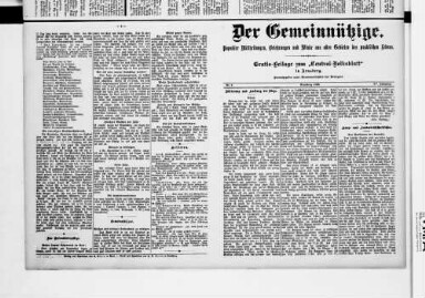 Titelseite einer Zeitung
