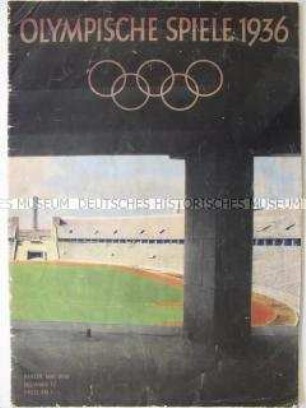 Monatsheft des Propagandaausschusses für die Olympischen Spiele 1936 vom Mai 1936