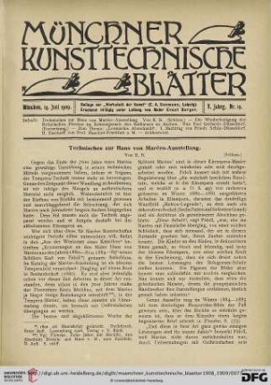 5: Technisches zur Hans von Marées-Ausstellung, [2]