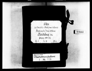 Bewohnung des königlichen Jagdschlosses Moritzburg , Band 2