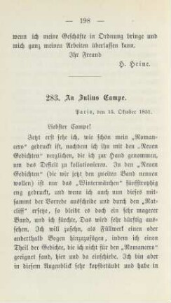 283. An Julius Campe