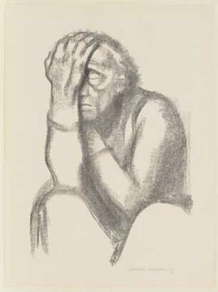 Nachdenkende Frau