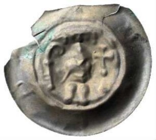 Fundmünze, Brakteat, 1243 -1272