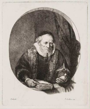 Der Prediger Jan Cornelisz. Sylvius (nach der Radierung Rembrandts von 1646)