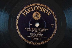 Vom Rhein zur Donau : Lieder-Potpourri; II. Teil / (Max Rhode)