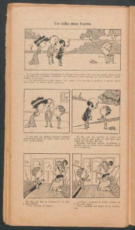 Un niño muy bueno - [Cómic]