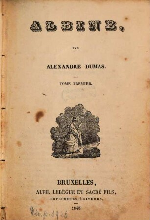 Albine, par Alexandre Dumas, 1