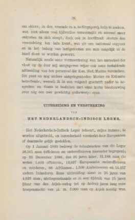 Uitbreiding en versterking van het Nederlandsch-Indisch leger