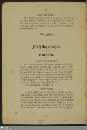 Fleischgerichte