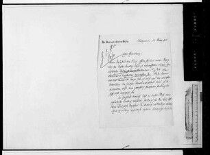 Eingaben und Beschwerden (1907-1910)