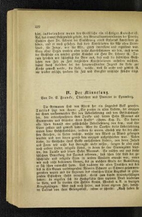 ¬Der¬ Minnesang