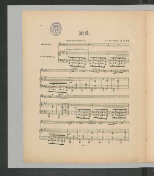 No. 6. [Violoncell. & Pianoforte]