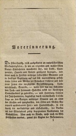 Ober-Lausitzische Alterthümer : Beytrag I, nebst drei Steindrucktafeln