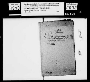 Ausfertigung einer Gerichtsordnung für Vogt und Heimbürgen zu Virneburg sowie Gebühren und Besoldung von Vogt und Heimbürgen.