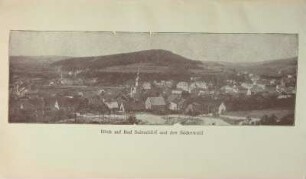 Blick auf Bad Salzschlirf und den Söderwald.