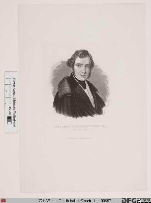 Bildnis Anton Alexander Graf von Auersperg (Ps. Anastasius Grün)