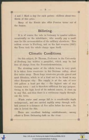 Climatic Conditions.
