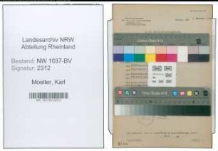 Entnazifizierung Karl Moeller , geb. 05.08.1907 (Schlosser)