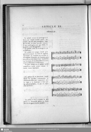 Article XI. Pédale