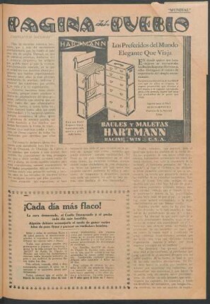 Página del pueblo : Conflictos sociales