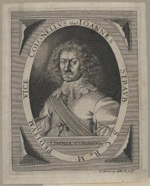 Bildnis des Colonellvs Ioannes Stravb