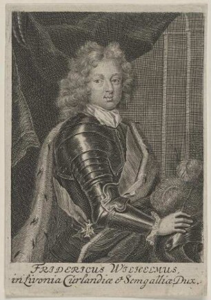 Bildnis des Fridericus Wilhelmus, Herzog von Kurland