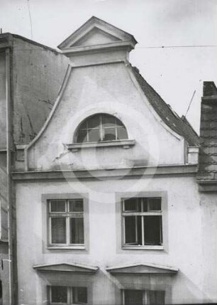 Giebel am Bürgerhaus Wasserstrasse 49 in Elbing
