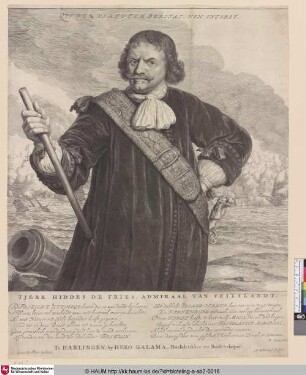 Tjerk Hiddes de Fries, Admiraal van Frieslandt