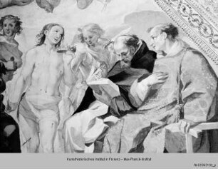 Ausmalung des Oratorio della Santissima Trinità : Ausmalung des Gewölbes : Märtyrer