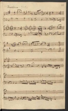Stücke für Tasteninstrument. Skizzen; cemb; g-Moll; BWV deest