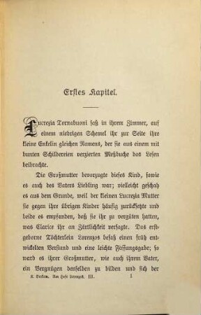 Am Hofe Lorenzos : historischer Roman, 3