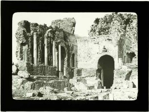 Ruine des antiken Theaters