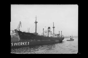 Fangturm ex Canford-56 ex Empire Game-47 ex Brunhilde-46 (1943), D.D.G. "Hansa".- Deutsche Dampfschiffahrts-Gesellschaft "Hansa", Bremen