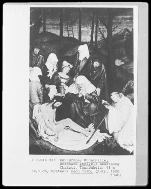 Folge von Passionsszenen — Beweinung Christi