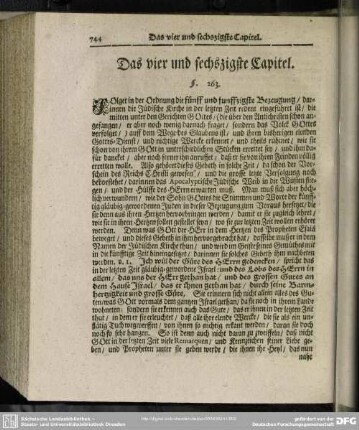 Das vier und sechszigste Capitel