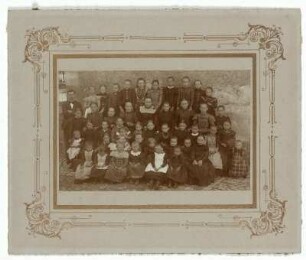 Gruppenbild einer Schulklasse