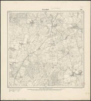 Meßtischblatt 1210 : Everstorf, 1899 : Everstorf. - Aufn. 1897, hrsg. 1899. - 1:25000. - [Berlin]: Reichsamt für Landesaufnahme, 1899. - 1 Kt.