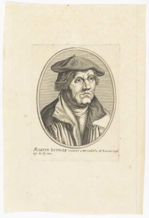 Bildnis des Martin Lvther