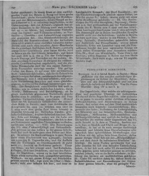 Oberthür, F.: Meine Ansichten von den neuesten merkwürdigsten Erscheinungen im Gebiete der Menschheit besonders von den Bibelgesellschaften. Sulzbach: Seidel 1823