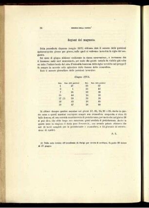 Regioni del magnesio