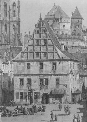 Der Marktplatz zu Pirna