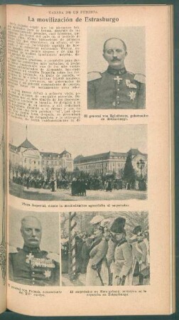 La movilización de Estrasburgo : Hazaña de un fumista