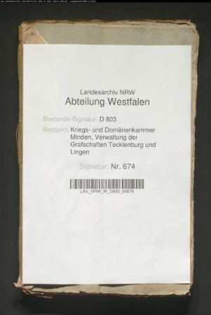 Das Kolonat Horstebrocks zu Lienen