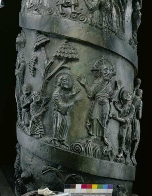 Bernwardssäule & Christussäule — Verklärung Christi auf dem Berg Tabor