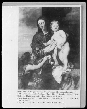 Madonna mit dem Kind und dem Johannesknaben