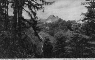 Meißen-Siebeneichen. Schloß Siebeneichen, Ansichtskarte