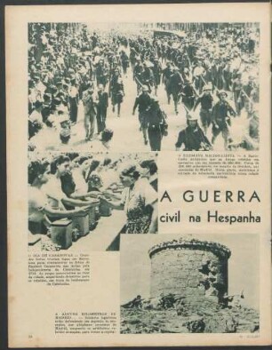 A Guerra civil na Hespanha